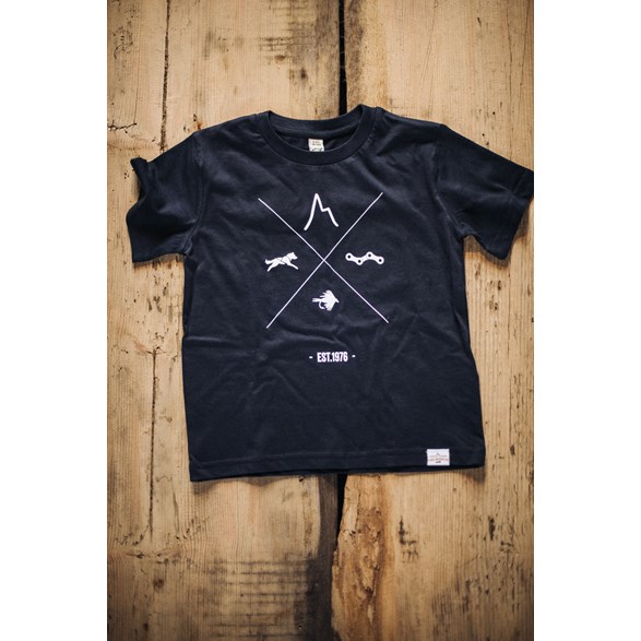Kids T-shirt with Hipster Cross