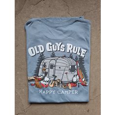 OLD GUYS RULE- Happy camper